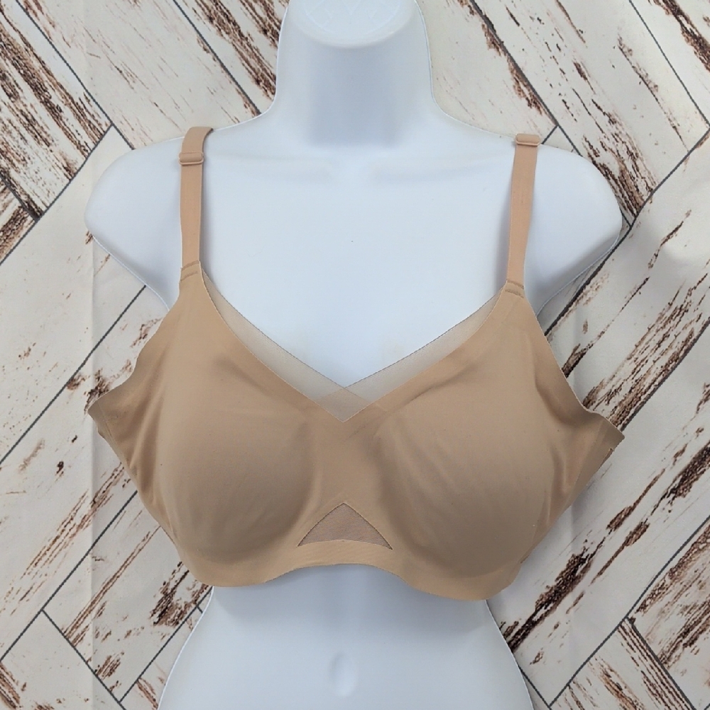 Honeylove Crossover‎ bra in Tan - Picture 2 of 7